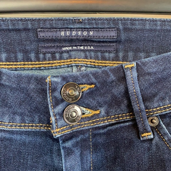 Hudson Jeans Size 25 Style - Collin skinny flap back pocket midrise W422DMC - Picture 10 of 10